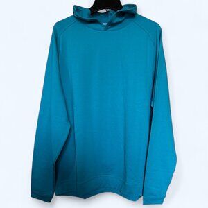 Peter Millar Crown Sport Pine Performance Hoodie Pullover Jablu MS23EK45 Size S